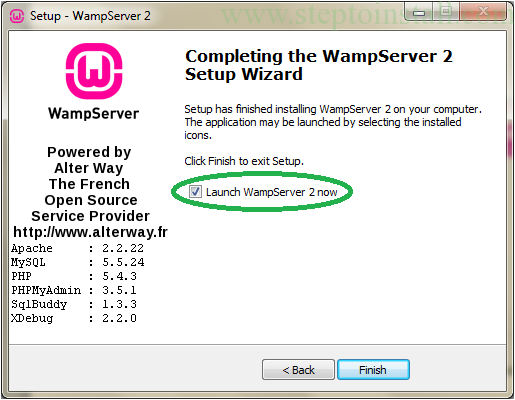 Installation of WAMP Server- how to install wamp server - Step to install
